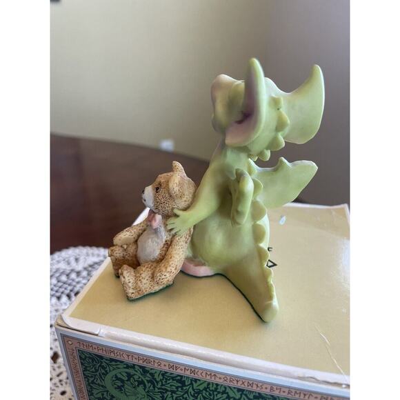 Whimsical World of Pocket Dragons “Drowsy Dragon” 1989 Figurine Real Musgrave - Picture 6 of 9